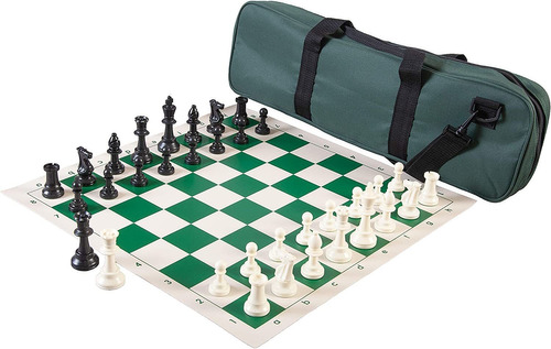 Set De Ajedrez Wholesale Chess, Piezas De Triple Peso, Bolso