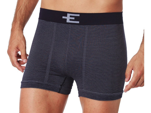 Boxer Seamless (sin Costura) Rayado Eyelit Modal/elastano 