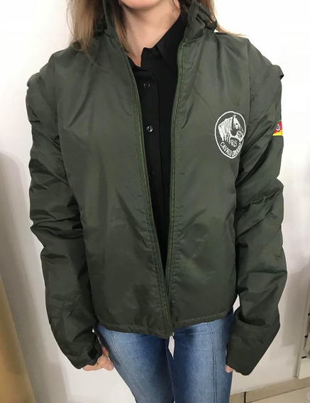 Órbita Aceno com a cabeça Pantera jaqueta de lona feminina - tpwd.pt
