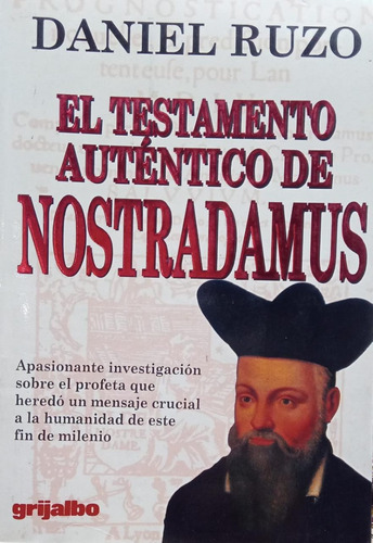 El Testamento Auténtico De Nostradamus (Usado)