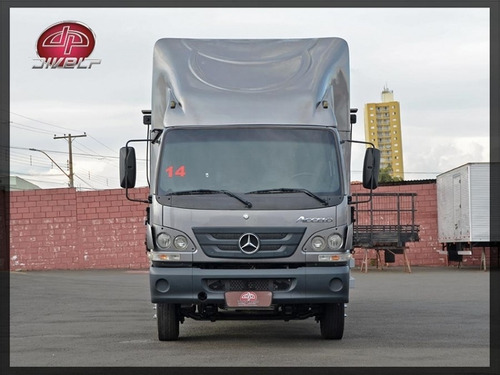 Caminhão Mb Accelo 815 Com Carroceria Em Madeira
