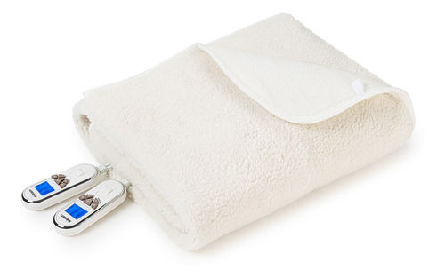 Calienta Cama Siegen Sg-5351 2 Plazas (150 X 140 Cms) Blanco