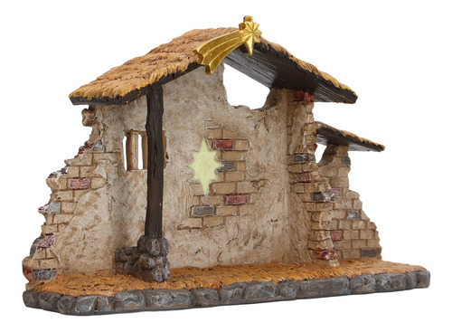 Estatua De Belén Con Detalles Finos Y Vívidos, Pesebre Navid