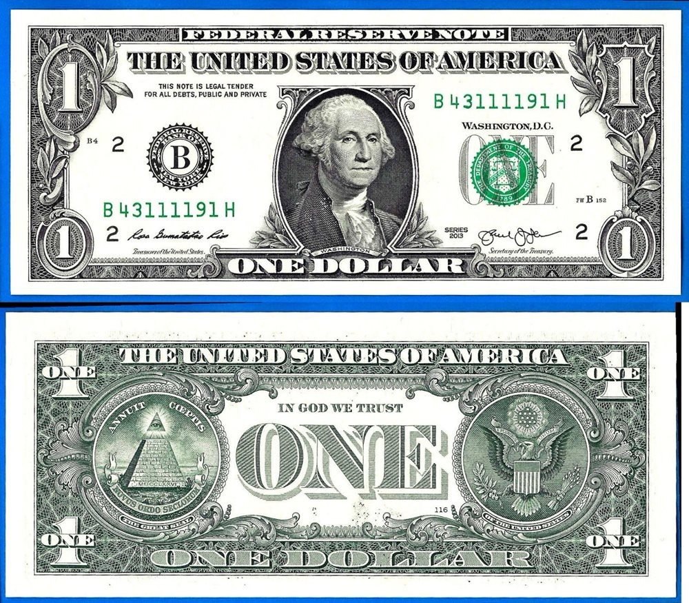 Albums 91+ Images billetes de 1 dólar con valor Superb