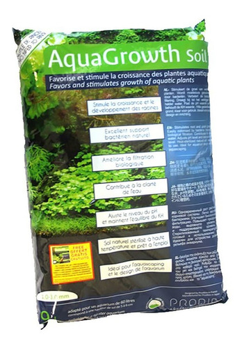 Substrato Prodibio Aqua Growth 9 Litros Aquários Plantados