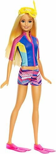 Muñeca Barbie Con Top De Cambio De Color, Juguete De Chorro