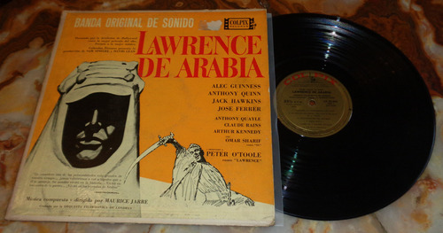 Banda Original De Sonido Lawrence De Arabia - Vinilo Arg.