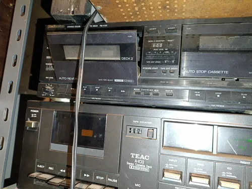 Deck Cassette Technics Sansui Lote Completo No Envío (Usado)