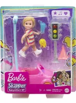 Comprar Barbie Skipper Babysitter Muñeca Pequeña Y Coche De Juguete 