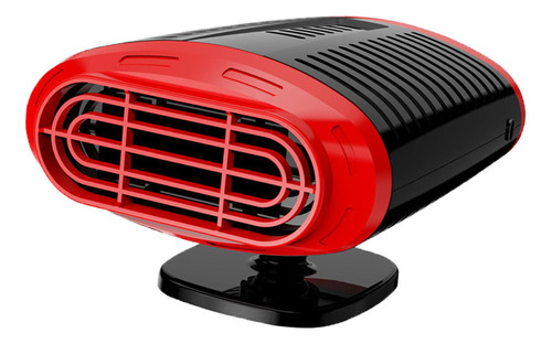 Ventilador De Calefacción De Coche 2 En 1 12v Negro Rojo