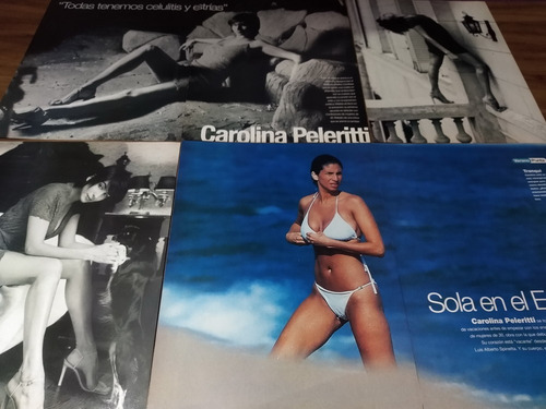 (as017) Carolina Peleritti * Recortes Revistas Clippings (Usado)