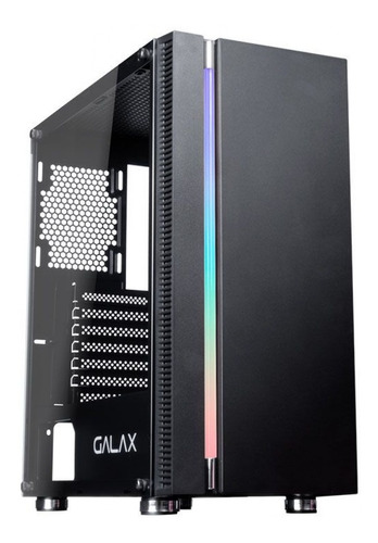 Gabinete Gamer Galax Gx600 Quasar Fita Led Frontal