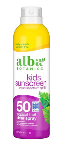 Alba Botanica Protector Solar Infantil En Spray