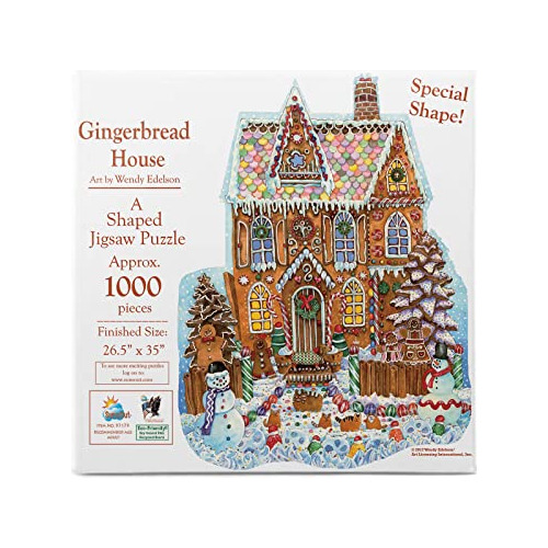 Casa De Jengibre  Puzzle Especial De 1000 Piezas Por Ar...