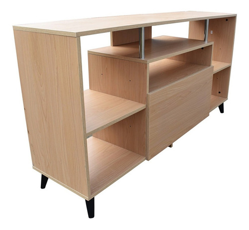 Bufetera Hogare, Credenza, Mueble Recibidor Minimalista, Bg Color Roble