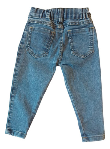Jeans Chupin Elastizado Bebes Bebas Unisex