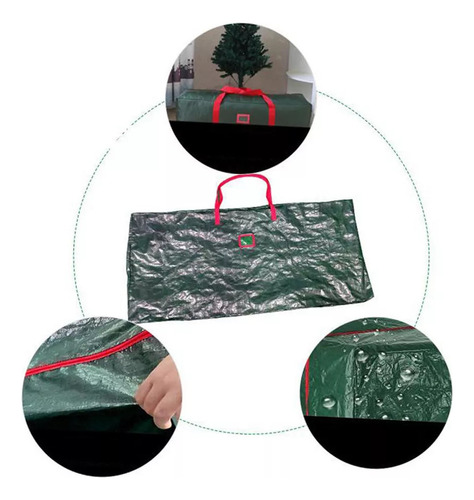 2024 Bolsa De Almacenamiento De Árbol De Natal Extra Grande