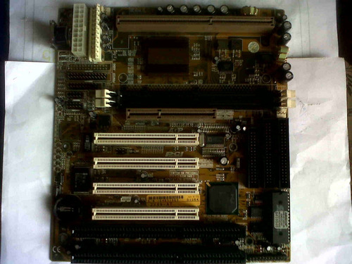 Placa Pentium 2 -3 Pura Zx98-at 4pci/2isa 2com/lpt Slot1 