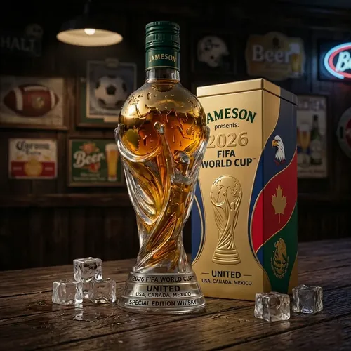 Popular Botella Whisky Fútbol Edición Colección Para ''