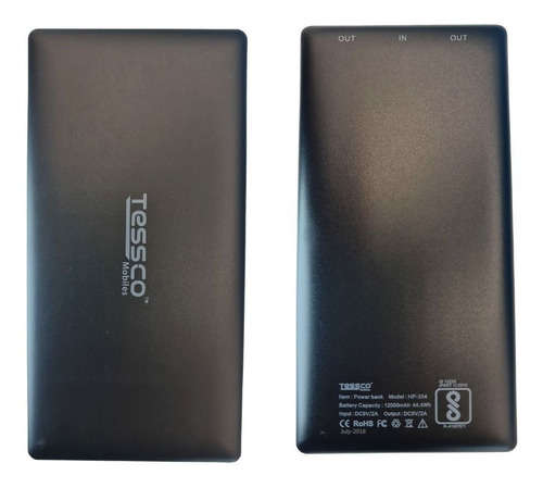 Power Bank 12000mah Carga Rapida Tessco