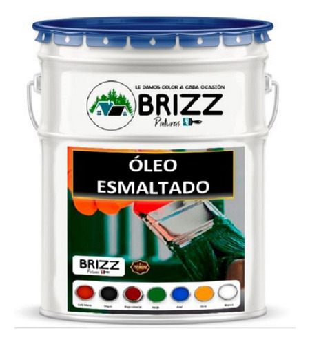 Galon Oleo Esmaltado Baum Colorbrizz Colores Varios