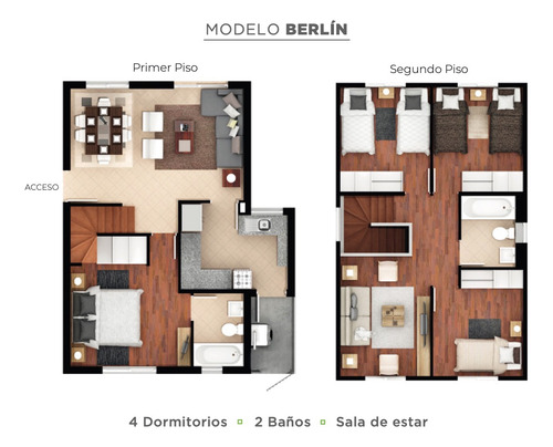 Casa Nueva En Venta Hacienda El Boldo, Curicó.