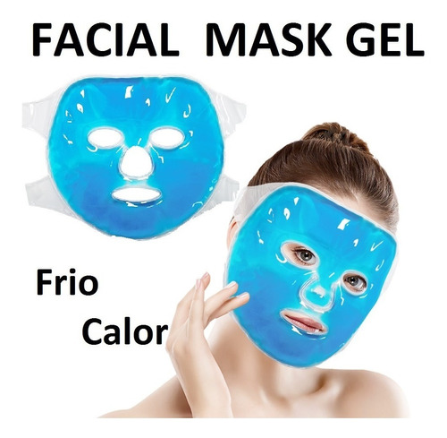 Compresa Facial Gel Refresca Y Desinflama Máscara Antifaz 