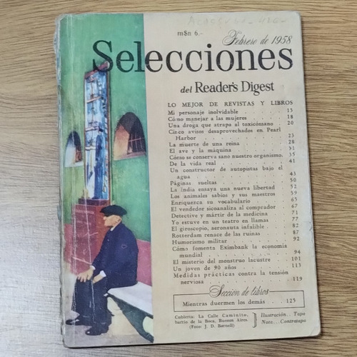 Revista Selecciones Del Reader's Digest Febrero 1958 N°207