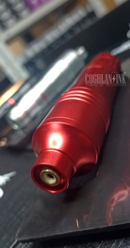 Imagen 5 de 8 de Tattoo Pen 8000 Rpm Japón Rca + Clip + Base + Funda Red