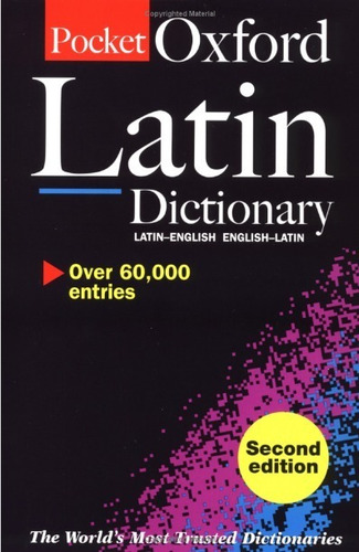 The Pocket Oxford Latin Dictionary James Morwood Livro