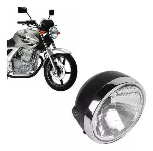 Farol Moto Cbx 250 Twister De 2001 Ate 2008 no Shoptime