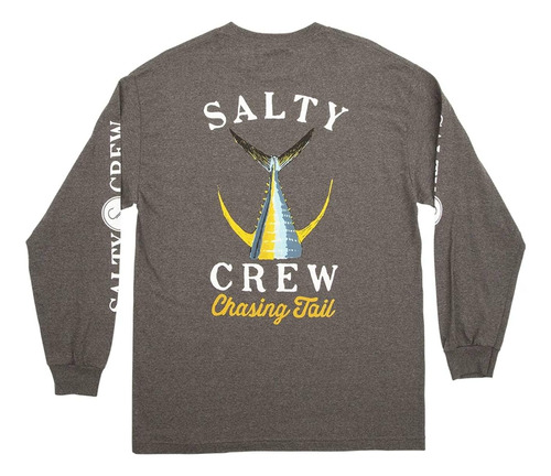 Camiseta Salty Crew Tailed Ls - Carbón - M