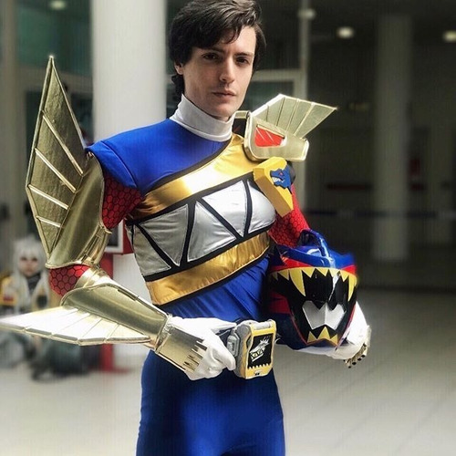 Planos Casco Power Ranger Henkyl Dino Charge Talon Ranger