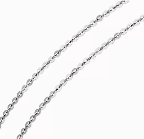 Imagen 4 de 5 de Collar Cadena Punto De Luz Plata 925 Circón ... Milenoil