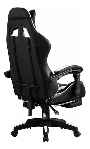 Silla Gamer Ergonómica Profesional Con Reposapiés