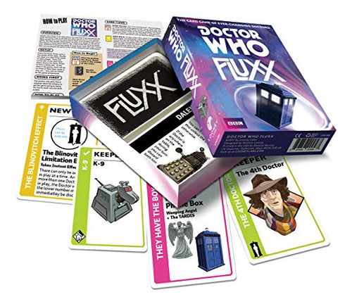 Looney Labs Doctor Who Fluxx Good Card Game
