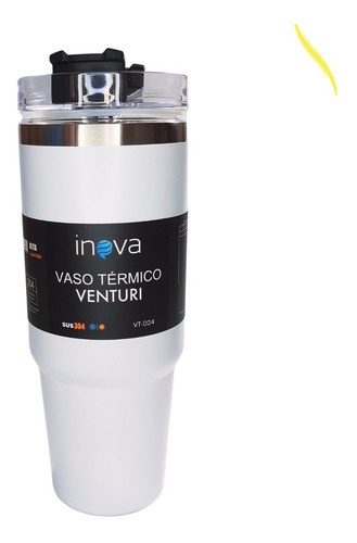 Imagen 4 de 10 de Vaso Termico Acero Inoxidable Auto Camping 900 Litros Inova