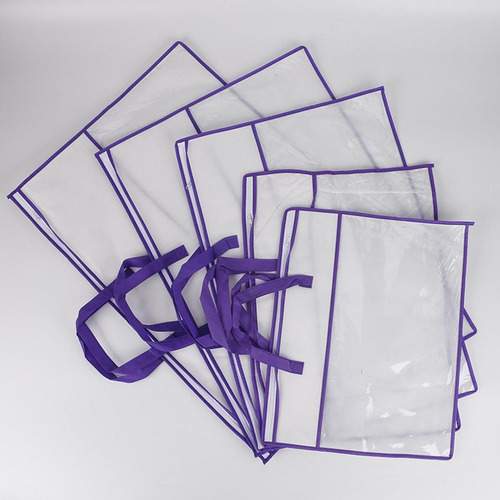 Bolsa De Almacenamiento Para , Organizador De Borde Violeta