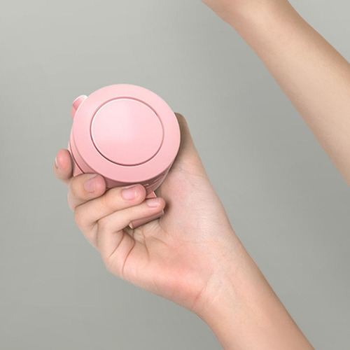 Manos Libres Mini Clip Fan Refrigeración Rosa 77x64x58mm W