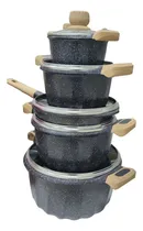 Comprar Olla Valeska Granite Con Cacerola 100% Antialergicas 12 Pcs