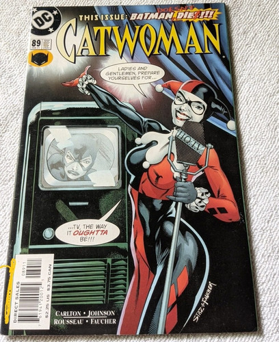 Catwoman # 89 Dc Comics En Ingles. Ghost Rider Superman 2001