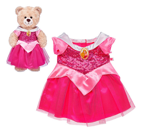 Vestido Bella Durmiente 2 Disney Build-a-bear