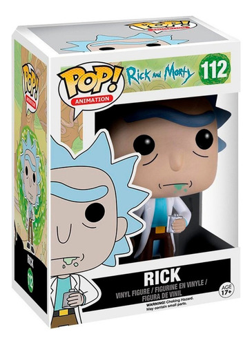 Funko Pop Animation Rick & Morty Rick Sánchez #112