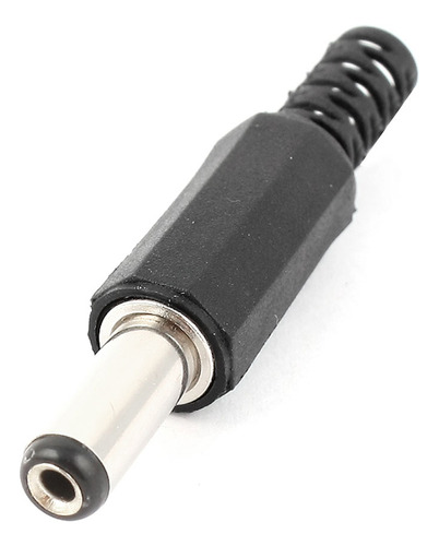  Conector Plug Dc 2.1 X 5.5mm L=14mm Cola Flexible Pack X10
