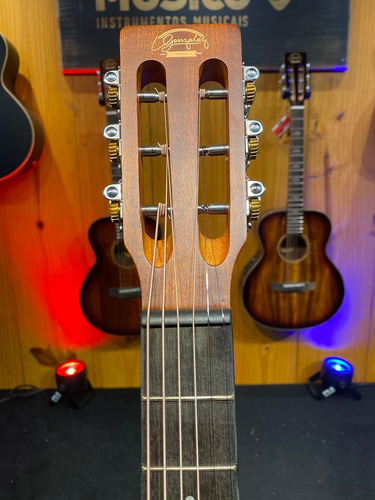 Violão Elétrico Aço Mini Gonzalez Luthier Gz Mini - Regulado