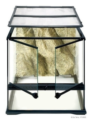 Imagen 6 de 10 de Terrario P/ Reptiles Insecto Small Wide Exo Terra 45x45x45cm