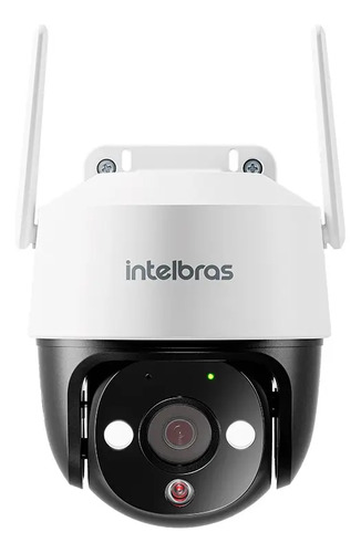Câmera Inteligente Im7 + 3mp De Resolução Branca Intelbras