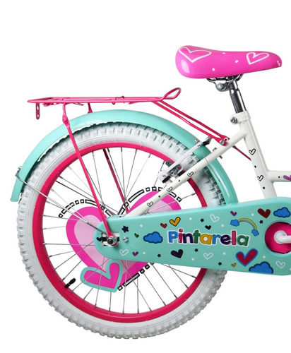 Bicicleta Monk Pintarela Rodada 20 Niña