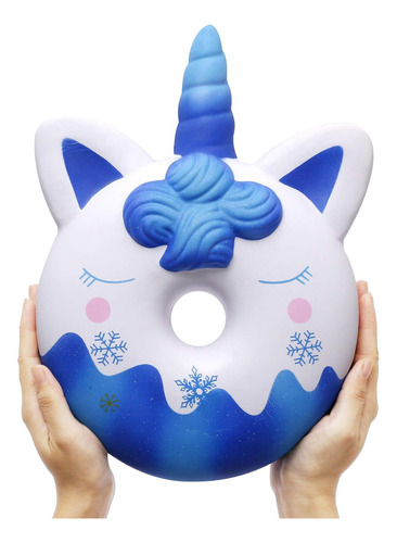 Anboor 13 Pulgadas Squishies Jumbo Unicorn Donut Kawaii Soft