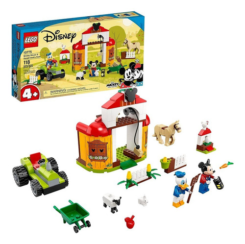 Lego 10775 Granja De Mickey Mouse Y El Pato Donald 118 Pzs
